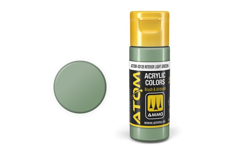 MIG20128 20 ml Acrylic Interior Paint Bottle, Light Green
