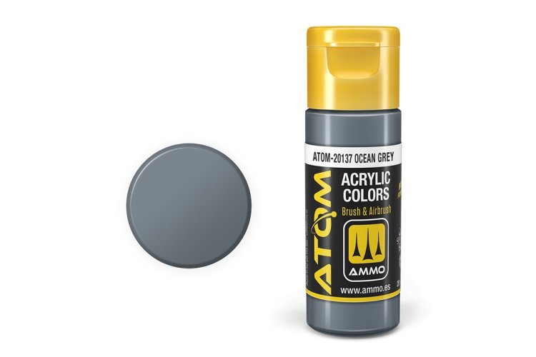 MIG20137 20 ml Acrylic Paint Bottle, Ocean Gray