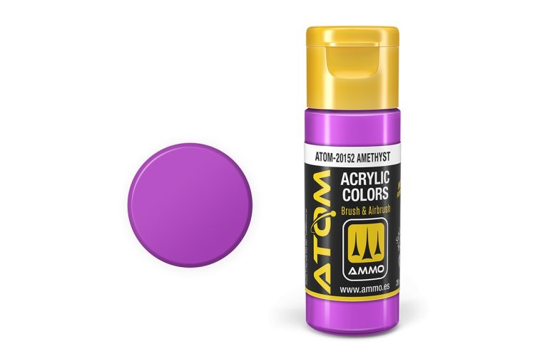 MIG20152 20 ml Acrylic Paint Bottle, Amethyst