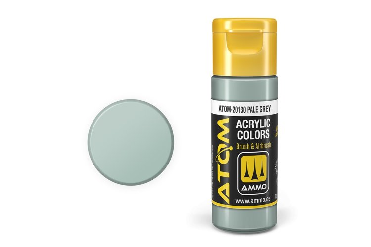 MIG20130 20 ml Acrylic Paint Bottle, Pale Gray