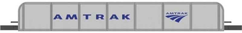 BAC44605 HO Girder Bridge E-Z Track Assembled Amtrak, Silver & Blue