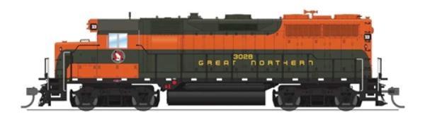 BLI8895 HO Scale GN EMD GP35 No.3035 Model Train