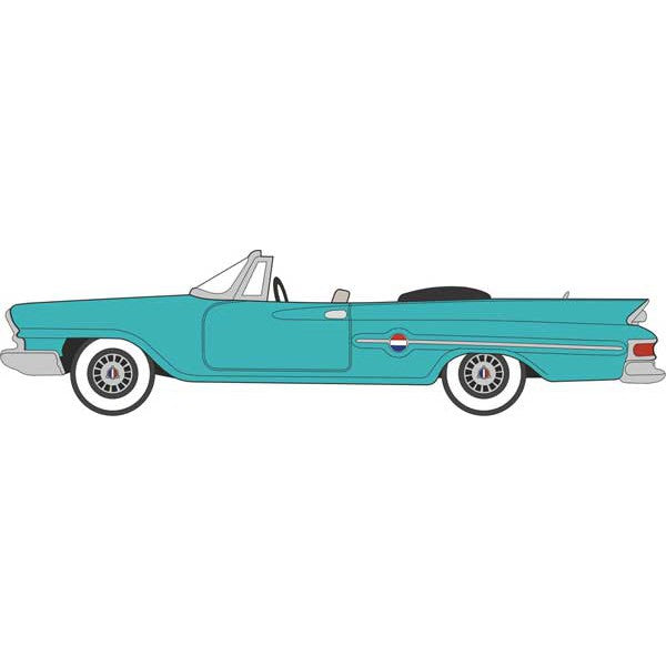 OXD87CC61005 HO Scale Chrysler 300 C 61 Model Car - Pinehurst Green