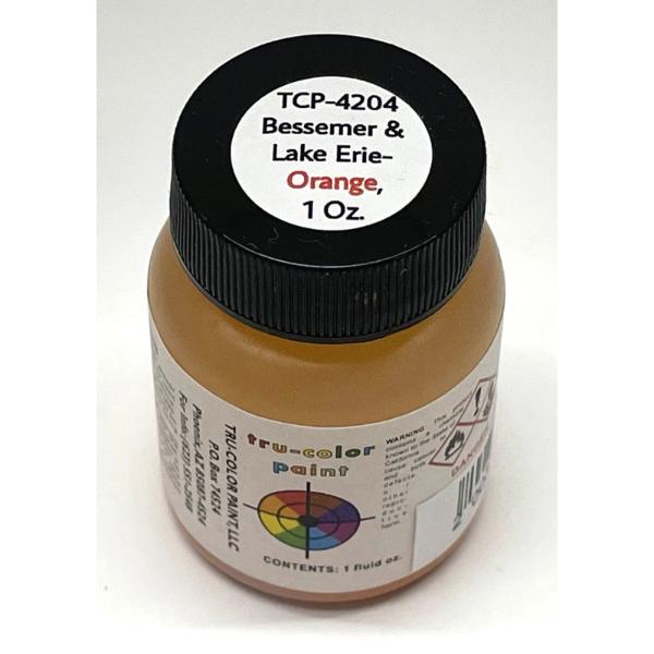 TCP4204 1 oz LE Orange Air Brush Ready Model Railroad Paint