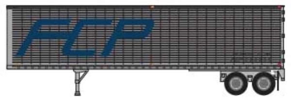 TWX4027803 N Scale FCP 1940 Trailer 23262 Model Container