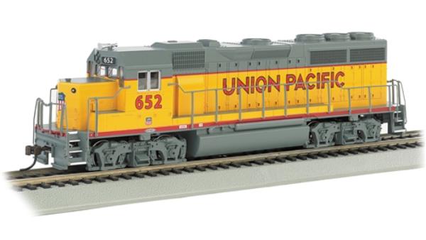 BAC63538 HO Scale UP GP40 DSI No.652 Model Train