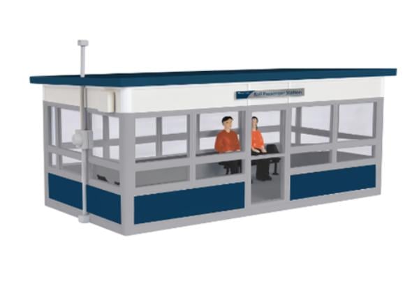 LNL2430030 Amtrak Passenger Shelter