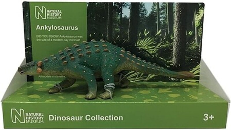 Picture of Bachmann BACTW29106 1-40 Scale Ankylosaurus Natural History Museum Figurine Model