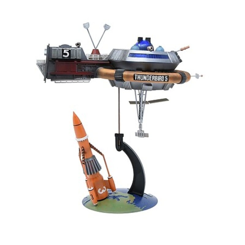 BACAIP10005 Thunderbird 5 with Thunderbird 3 Plastic Model Aircraft Kit