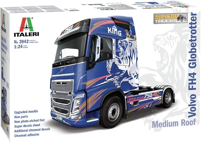ITA3942 1-24 Scale Volvo Truck Model Kit
