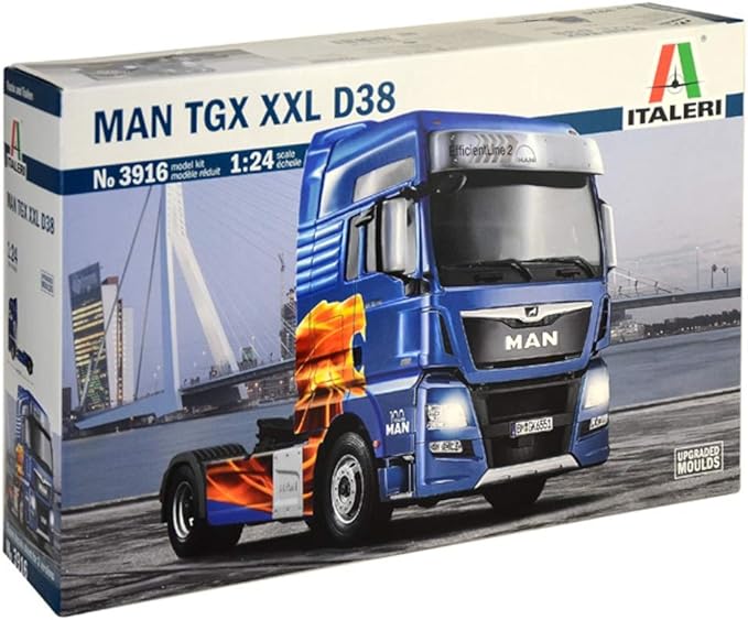 ITA3916 1-24 Scale MAN Plastic Truck Model Kit