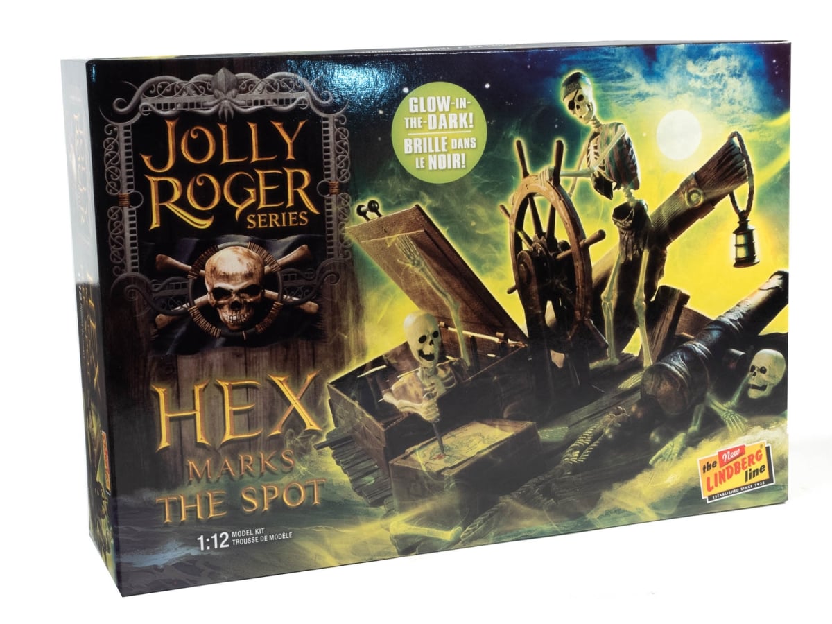 LNDHL617 1-12 Scale Jolly Roger Series, Hex Marks the Spot Plastic Model Kit