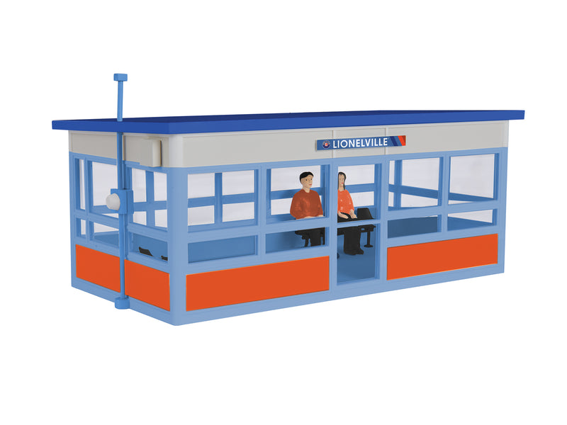 Picture of Lionel LNL2430040 Lionelville Passenger Shelter Figurine