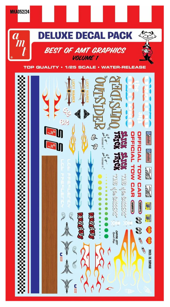 Picture of AMT MKA052 1-24 Scale Best AMT Decals