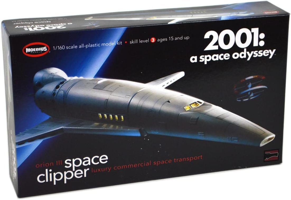 Picture of Moebius MOE2001-12 1-350 Scale Space Travel Orion & Space Clipper Plastic Model