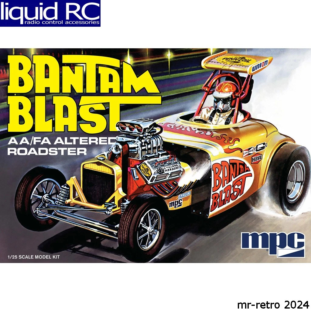 MPC993 1-25 Bantam Blast Dragster Plastic Model Kit