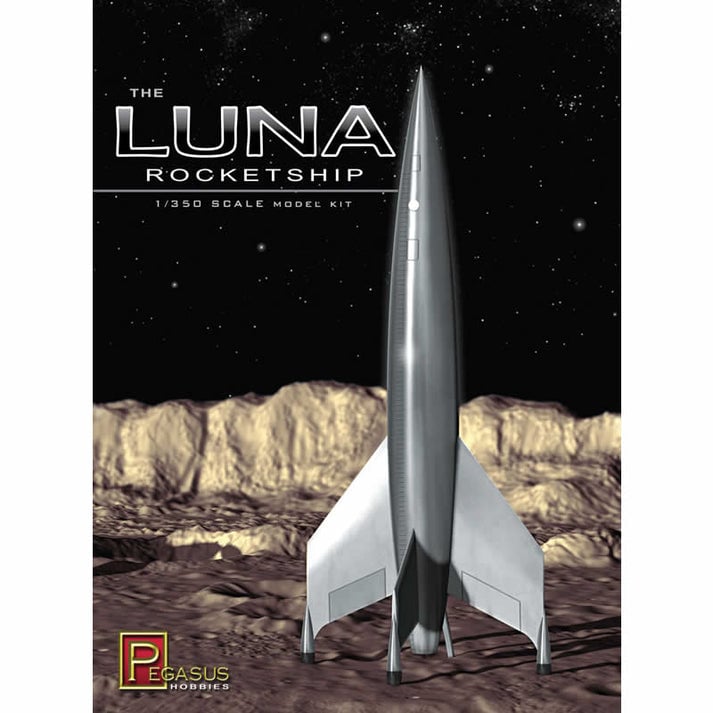 Picture of Pegasus PEG9110 1-350 Scale Rocketship Plastic Model Kit