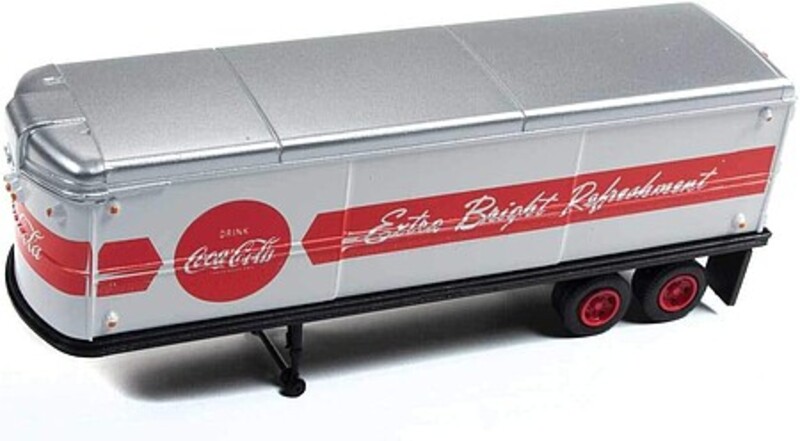 MWI31182 HO Scale Aerovan Trailer Coca-Cola Car Model
