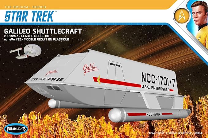 Picture of Polar Lights POL909 1-32 Scale Galileo Shuttle Model Kit