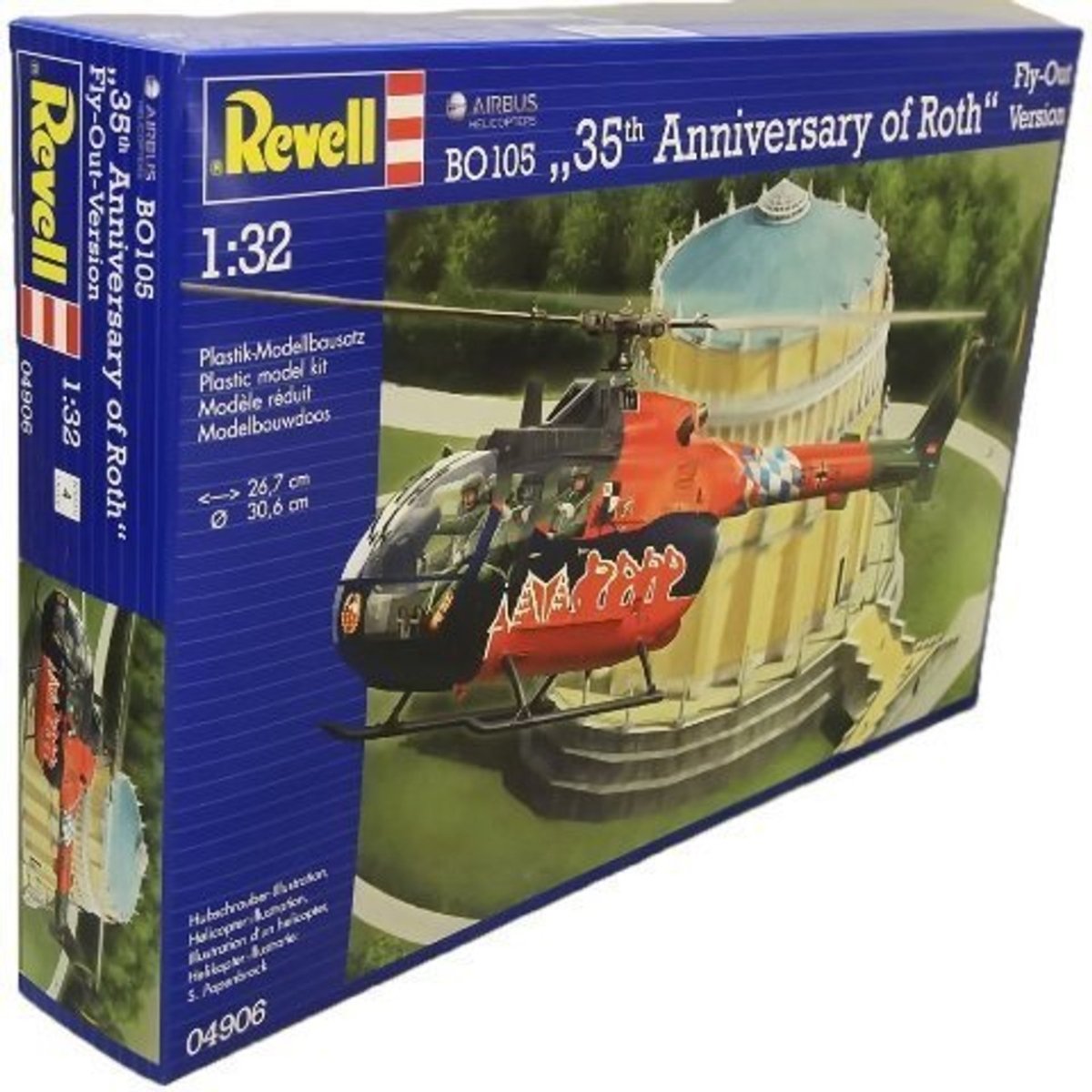 Picture of Revell RVL804906 1-32 Scale BO Fly Out Painting Plastic Model Kit