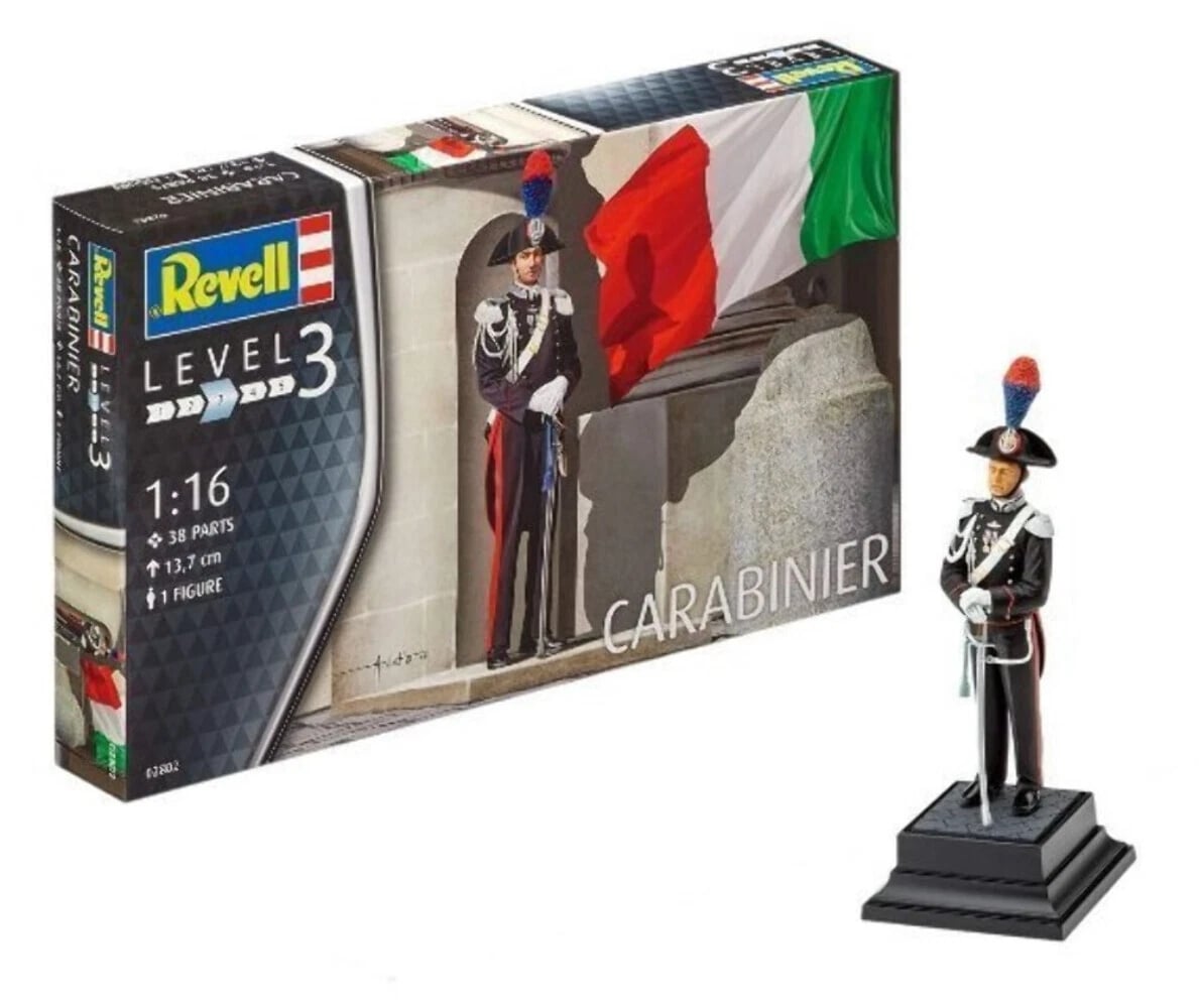 RVL802802 1 by 16 Scale Carabiniere Figure