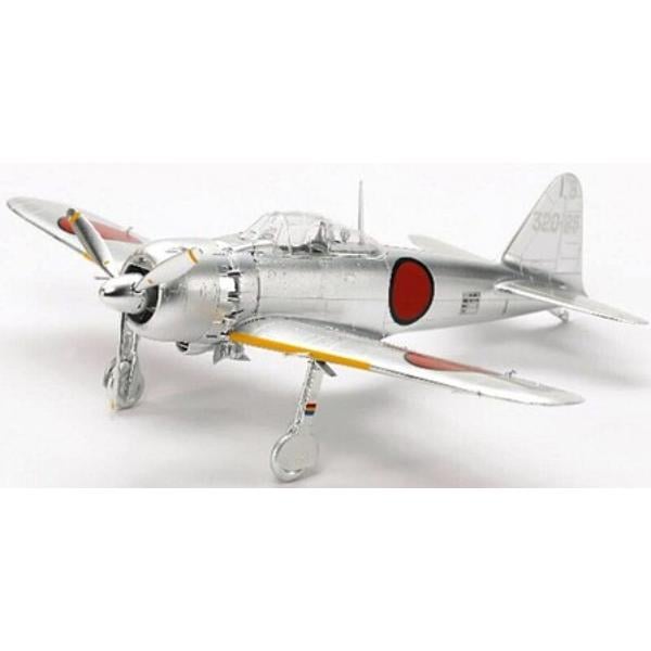 TAM10316 Mitsubishi A6M5 Zeke Zero Fighter Silver Plated Model Airplane
