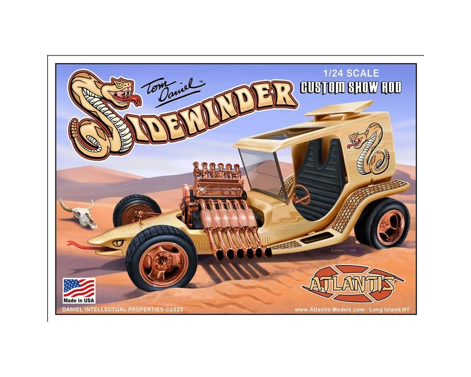 AANM2210 1 by 24 Scale Tom Daniel Sidewinder Custom Show Rod Model Car