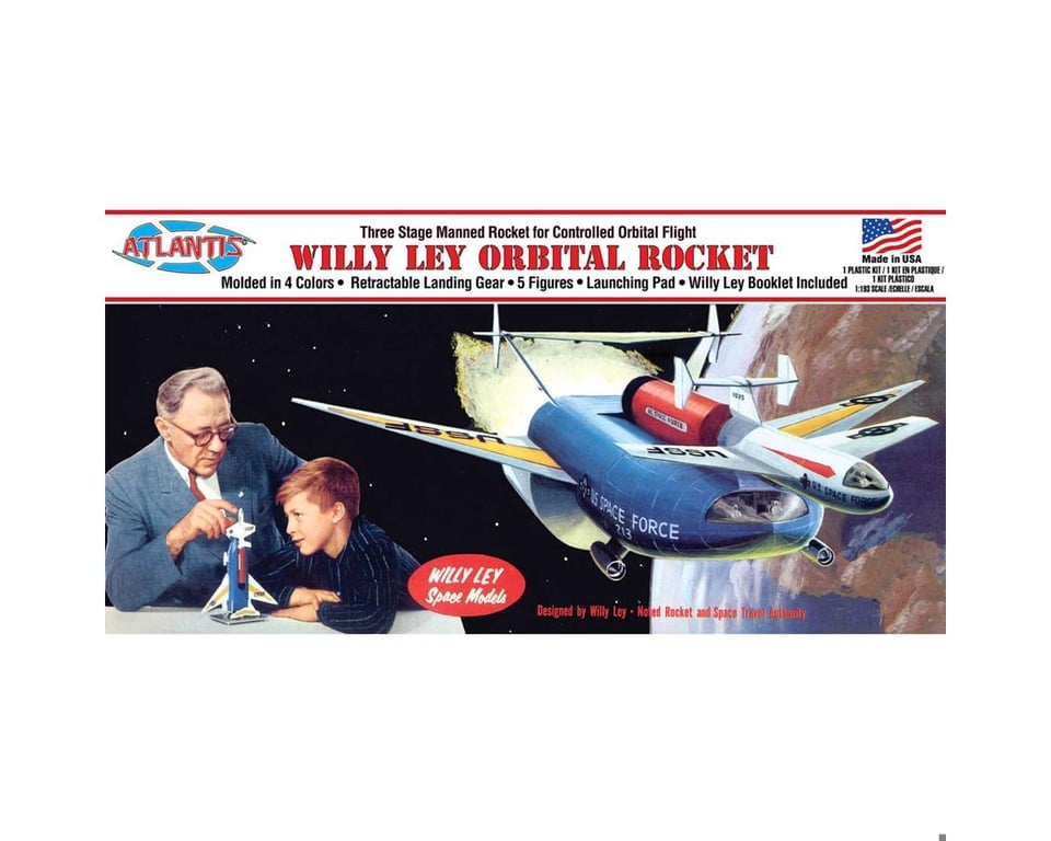 AANM46 1 by 193 Scale Space Force Orbital Model Rocket