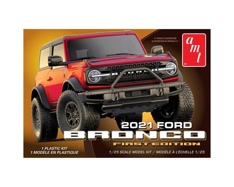 1343 1 by 25 Scale 2021 Ford Bronco 1st Edition Model Car