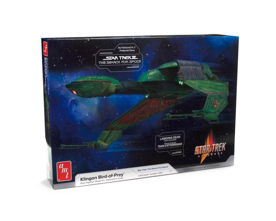 Picture of AMT AMT1400 1 by 350 Scale Star Trek Klingon Bird of Prey Model Space Craft