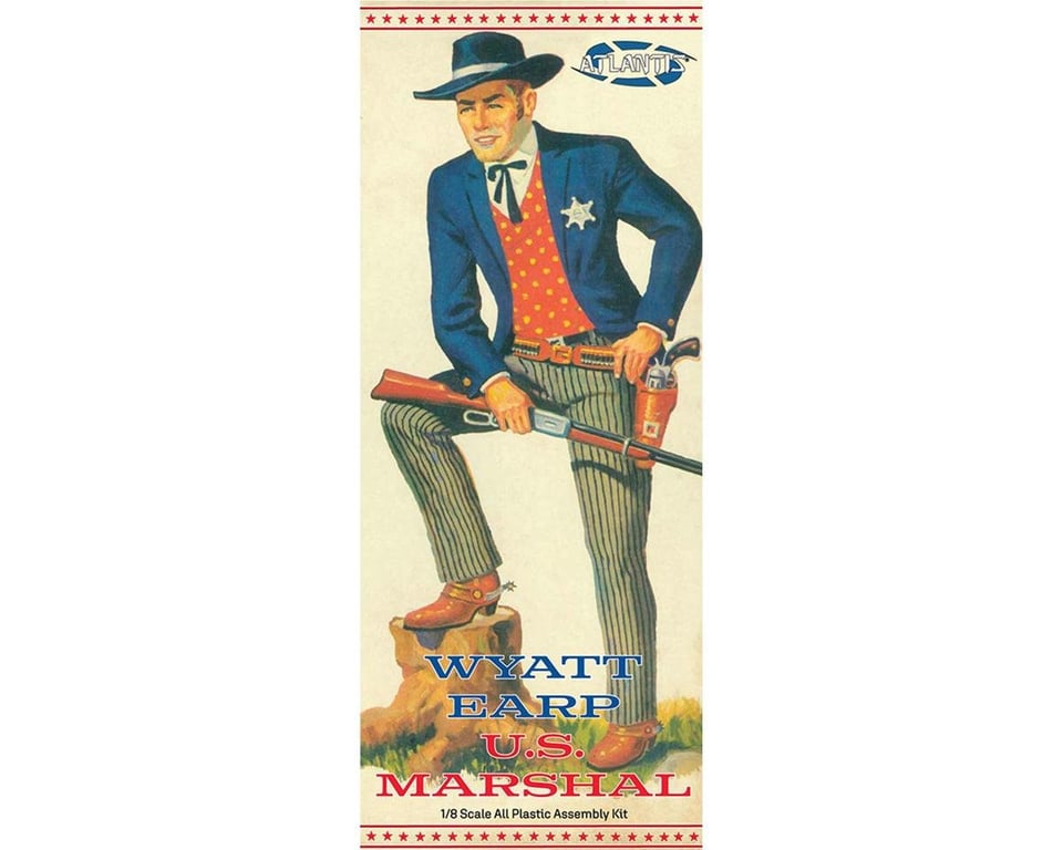 Picture of Atlantis Toy & Hobby AANP278 1 by 8 Scale Wyatt Earp Figure