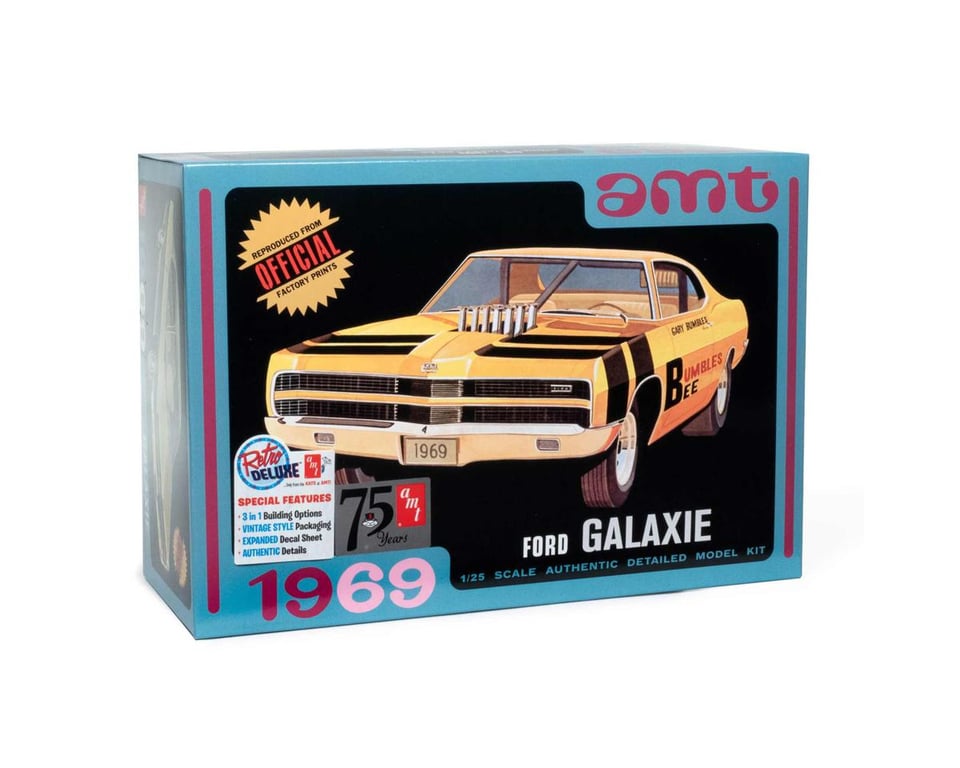1373 1 by 25 Scale 1969 Ford Galaxie Hardtop Model Car