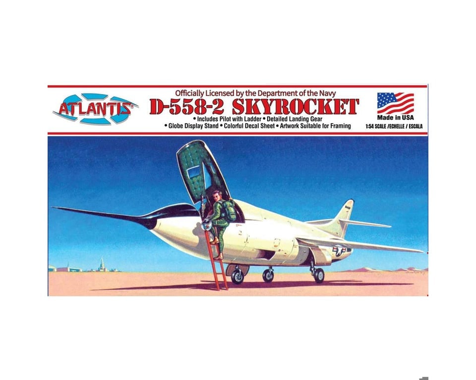 AANH213 1 by 54 Scale Douglas D-558-2 Model Skyrocket
