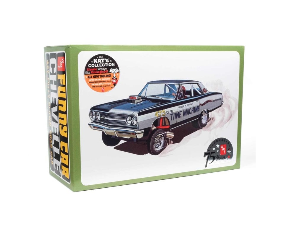 Picture of AMT AMT1302 1 by 25 Scale 1965 Chevrolet Chevelle AWB Time Machine Model Car