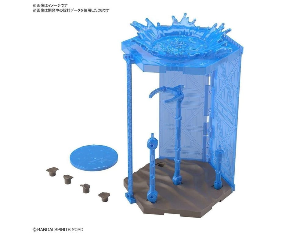 BAS2532167 30MM Water Field Version Customize Scene Base Action Figure