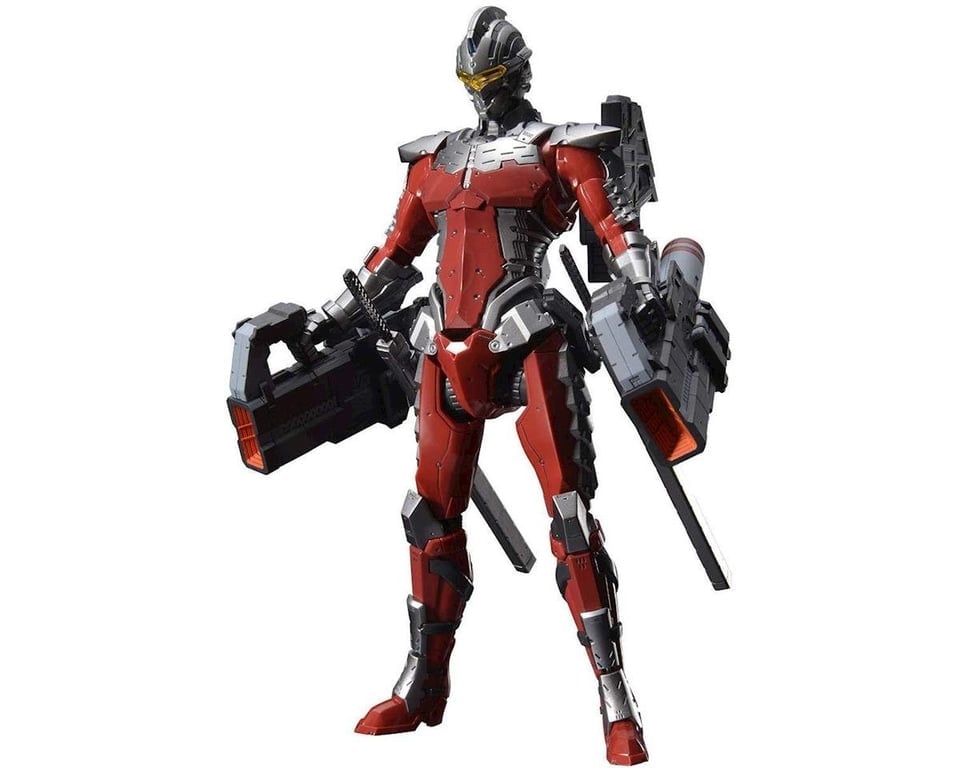 BAS2482322 1 by 12 Scale Ultraman Fully Armed Model Action Figure Kit
