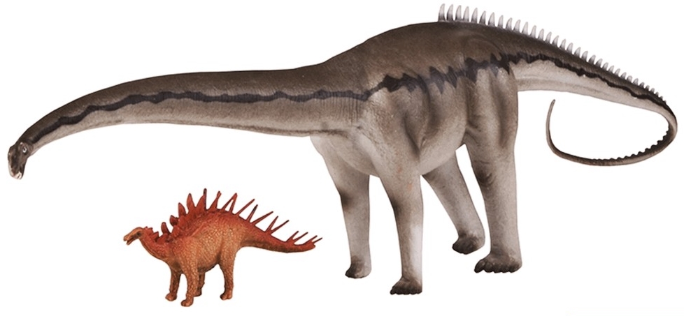Picture of Bachmann BACTW29109 1 by 40 Scale Natural History Museum Diplodocus & Kentrosaurus Dinosaur Figure