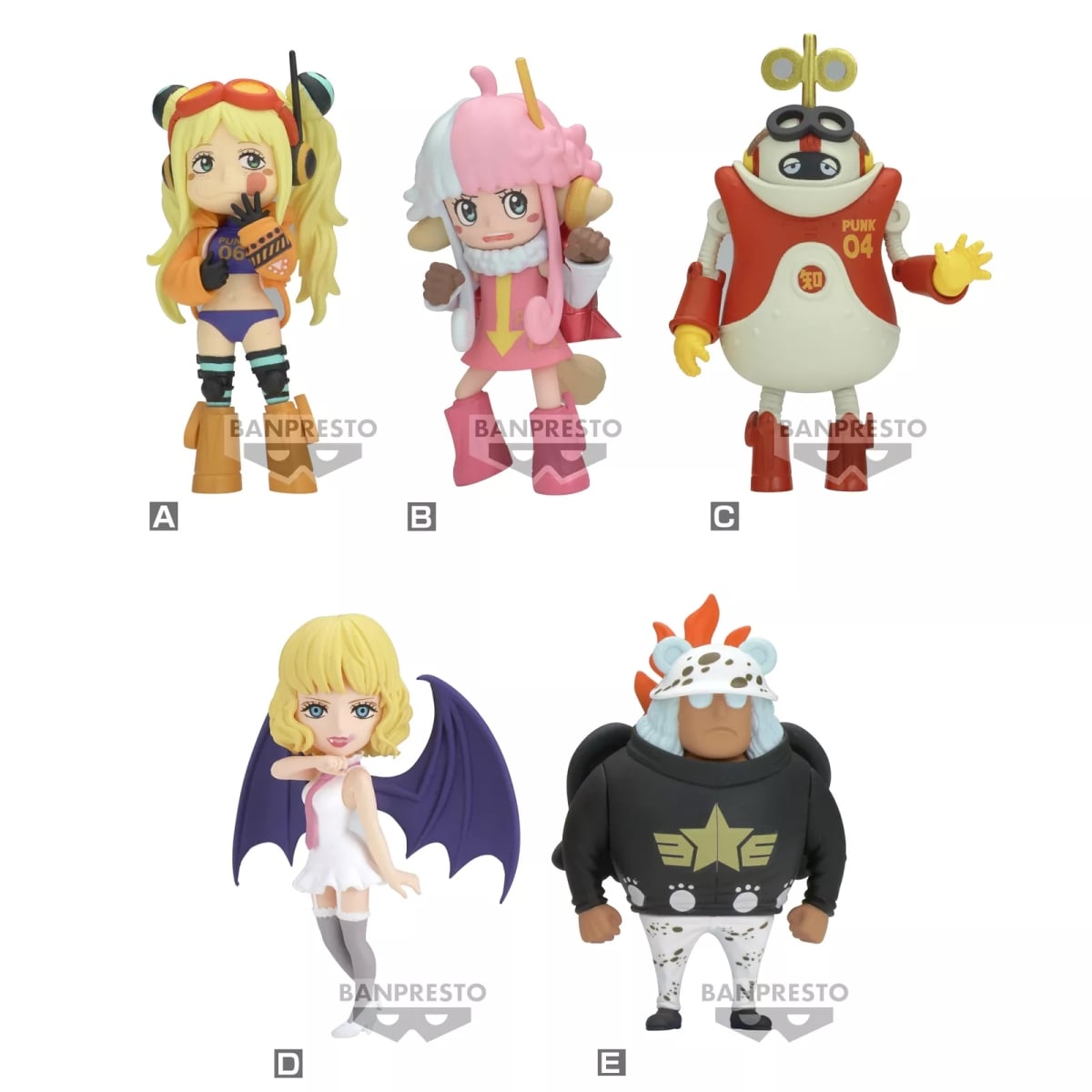 BASBPR89736 Banpresto Egghead Action Figure - Pack of 5