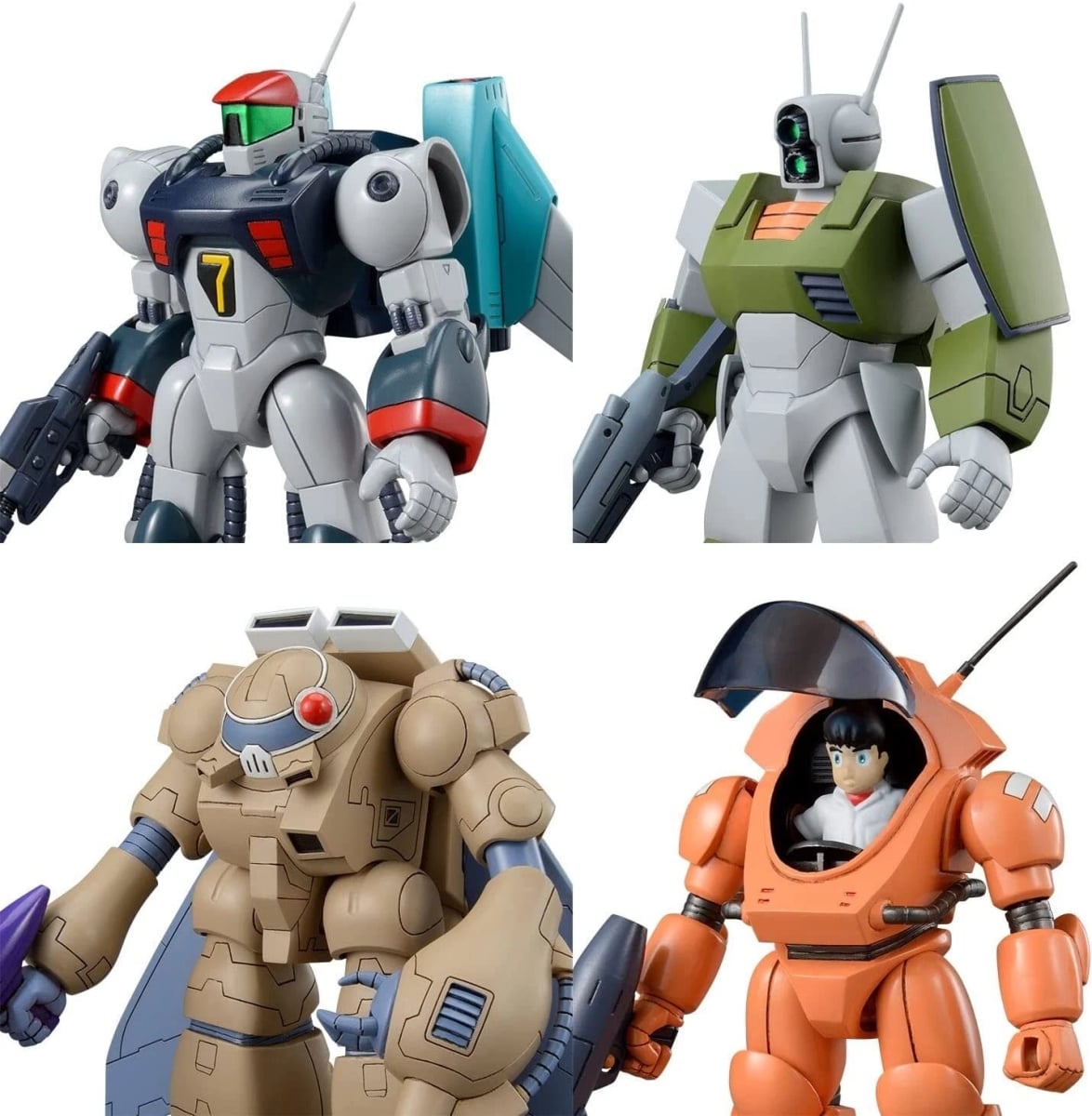 BAS2635620 No.1 Round Vernian Vifam Set Model Kit, Multi Color