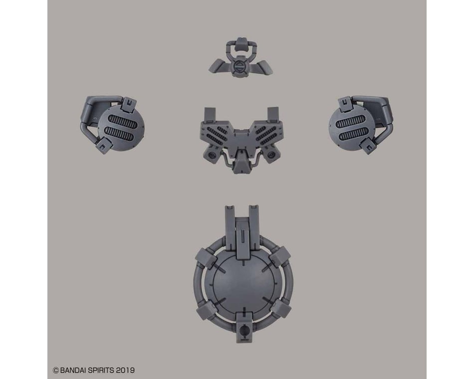 BAS2477801 1 by 144 Scale 30 Minute Missions Special Forces Option Armor for Portanova, Light Gray