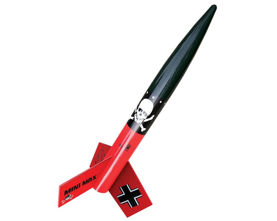 EST2100 Mini Der Red Max Flying Model Rocket