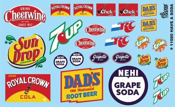 GOF11080 Car Decal Have A Soda