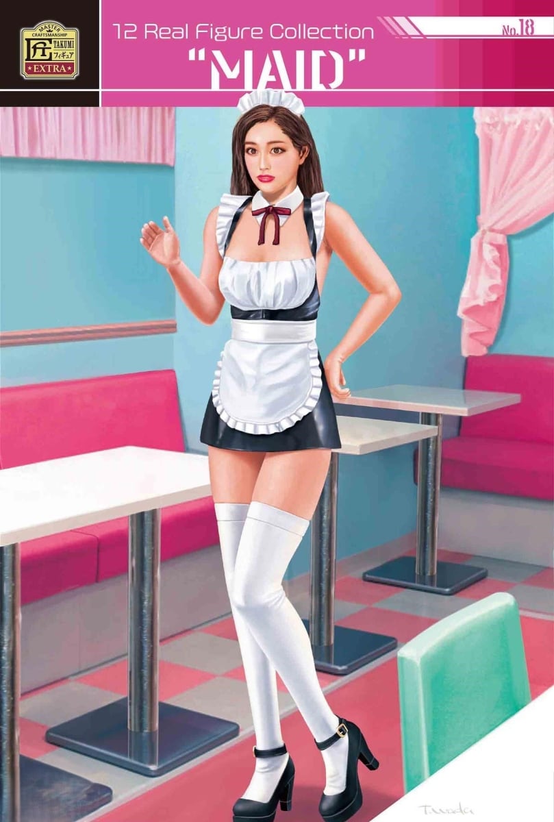 HSG52325 1 by 12 Scale Maid Real Figure Collection