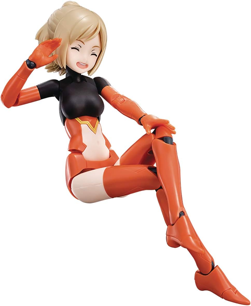 KOTKP594 1 by 1 Scale Megami Device Top Figure Set, Black