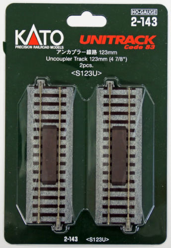KAT2-143 4.09 in. 123mm Unitrack Uncoupler - Pack of 2
