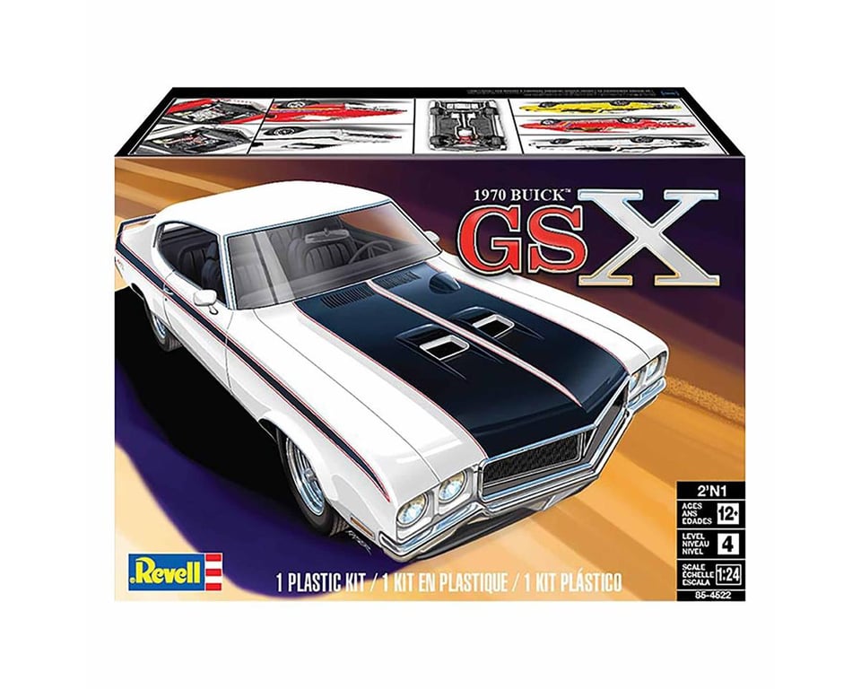 RMX854522 1 by 24 Scale 1970 Buick GSX 2N1 Model Car