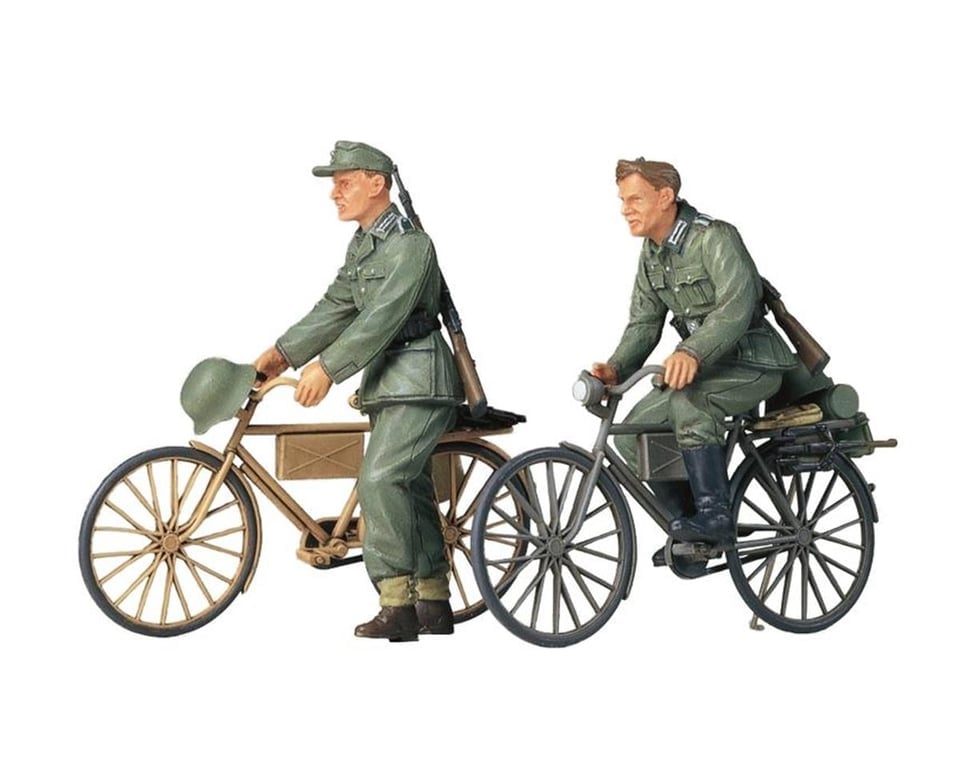TAM35240 1 by 35 Scale German Soldier & Bicycle Action Figure