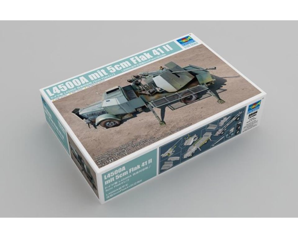 TSM9594 1 by 35 Scale L4500A Mit 5 cm Flak 41 II Model Military Vehicle