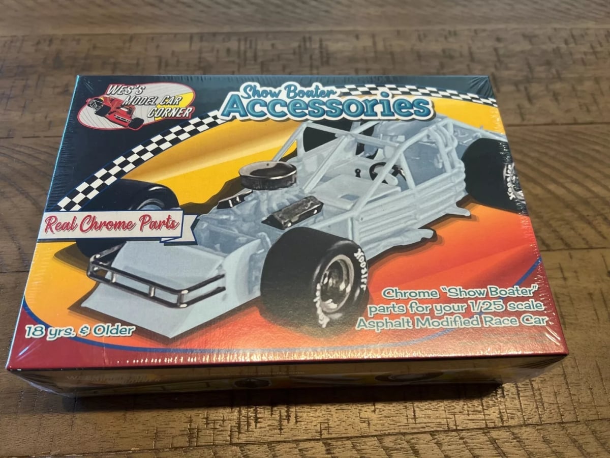 WMCC1000AP S & O Scale Chrome Accessories Kit for Sprint Car