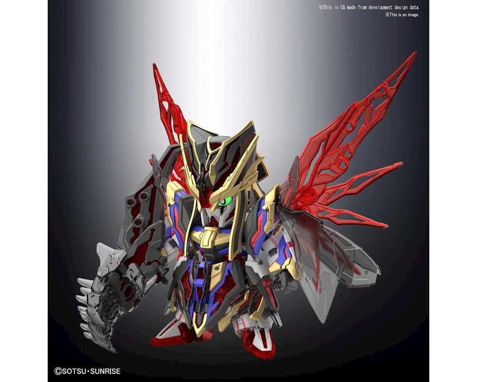 BAS2483721 SD Sangoku Soketsuden Sima Yi Destiny Gundam Model Action Figure Kit